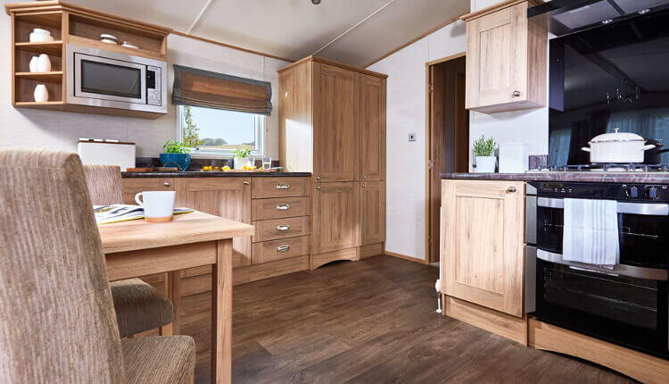 Interior shot of the ABI Ambleside kitchen 