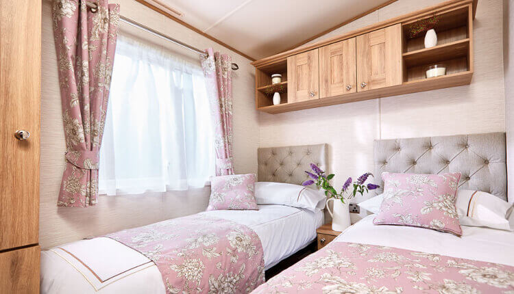 Interior shot of the ABI Ambleside twin bedroom