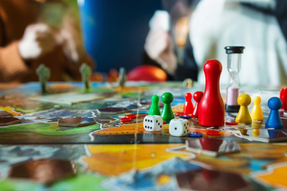 rainy day activities for your caravan holiday - play some games