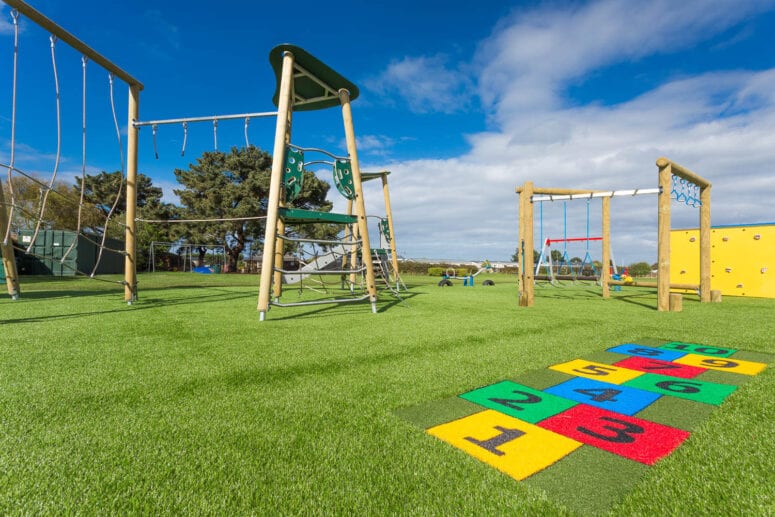 outdoor play park for all ages at new pines