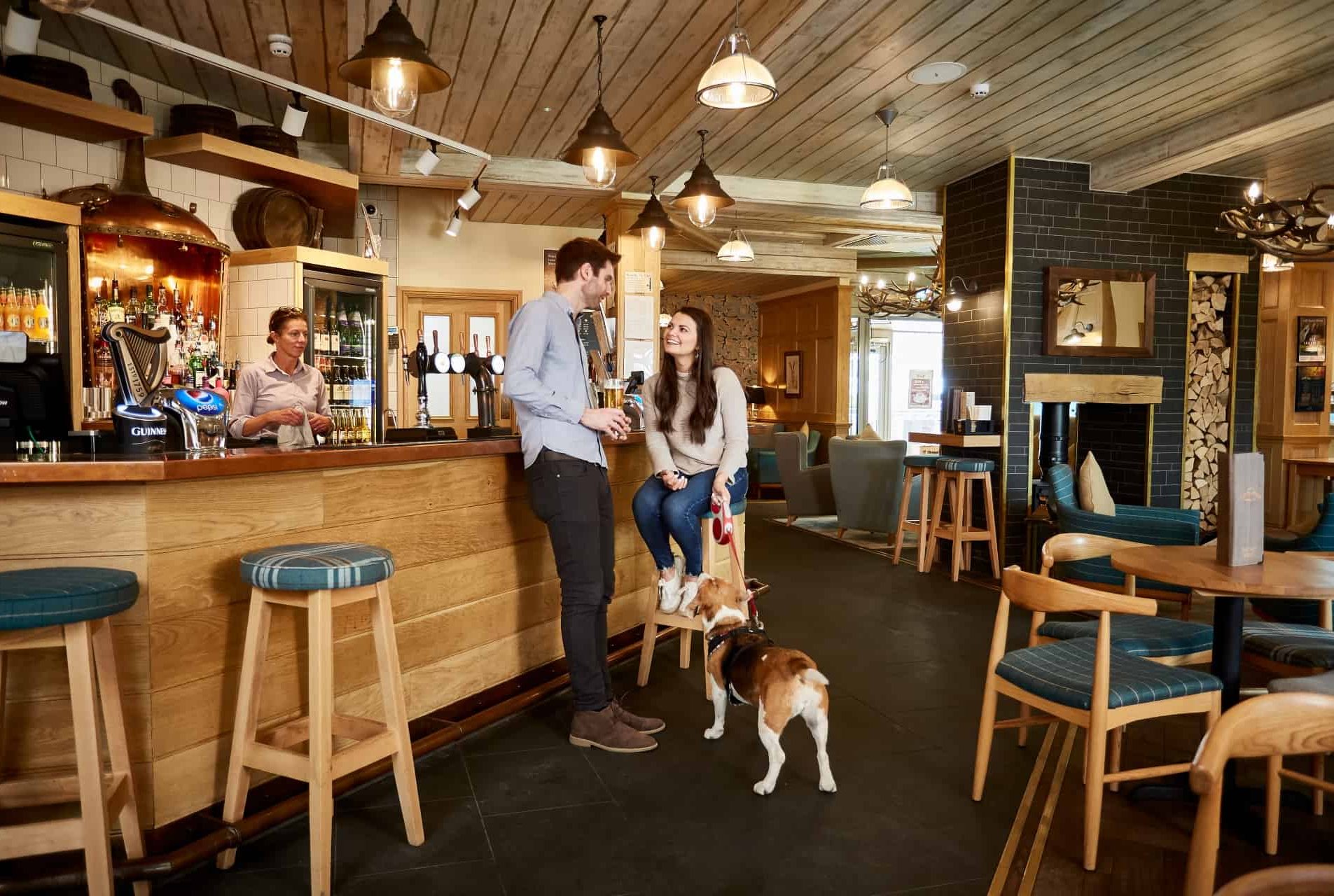 bar at keswick reach lodge retreat